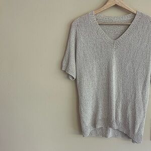 Vintage Handmade Knit Top of a Set